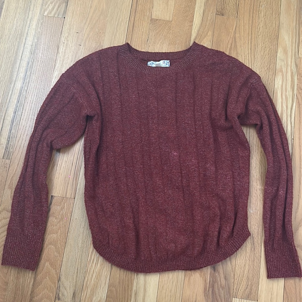 Pink Republic Deep Red Sweater